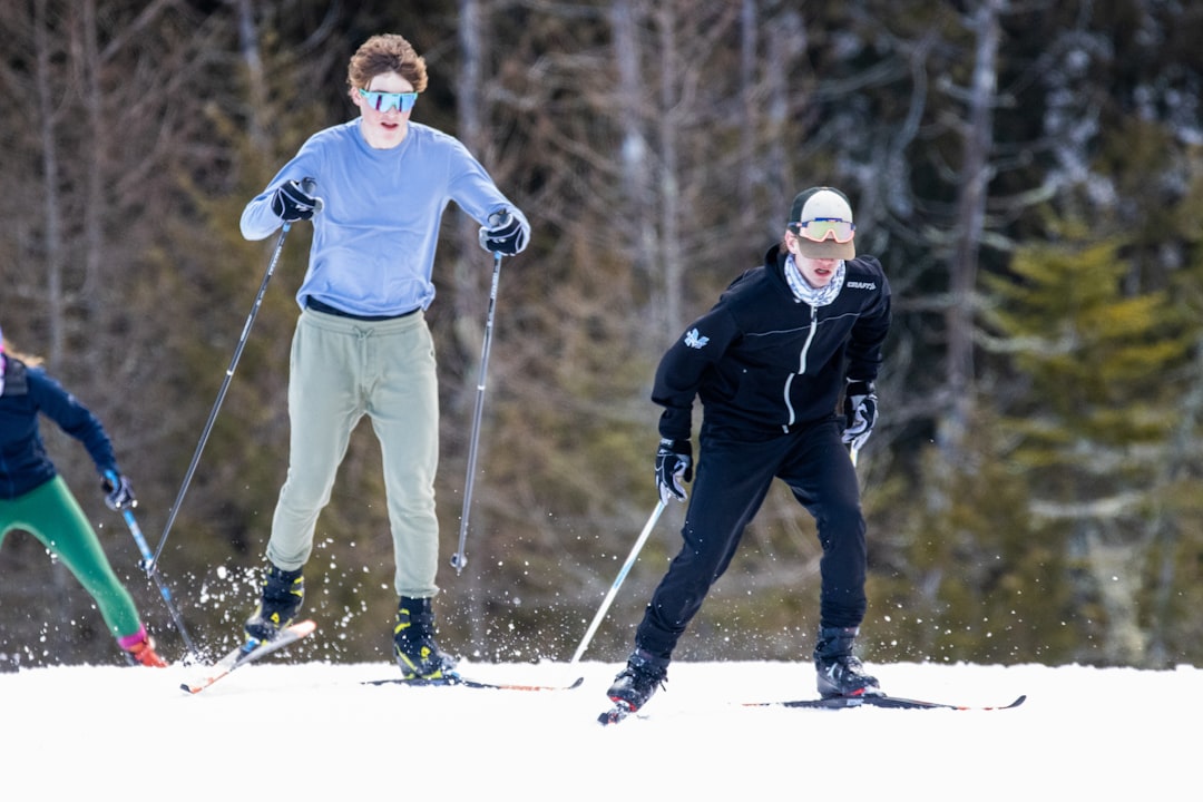 Photo cross-country skiing