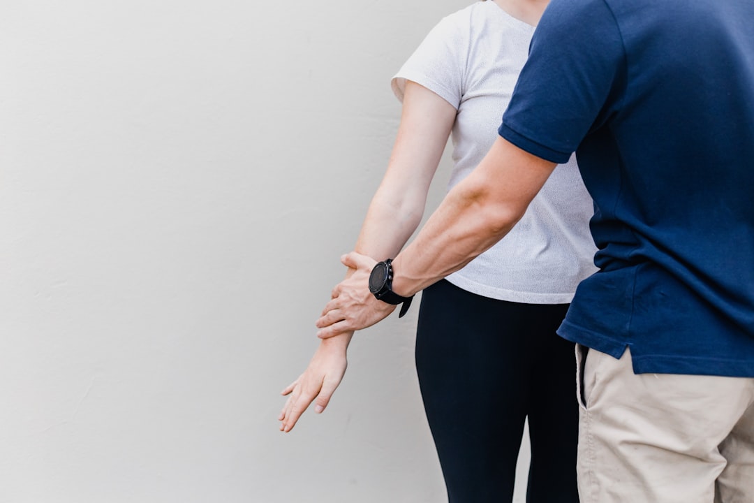 Photo physiotherapist