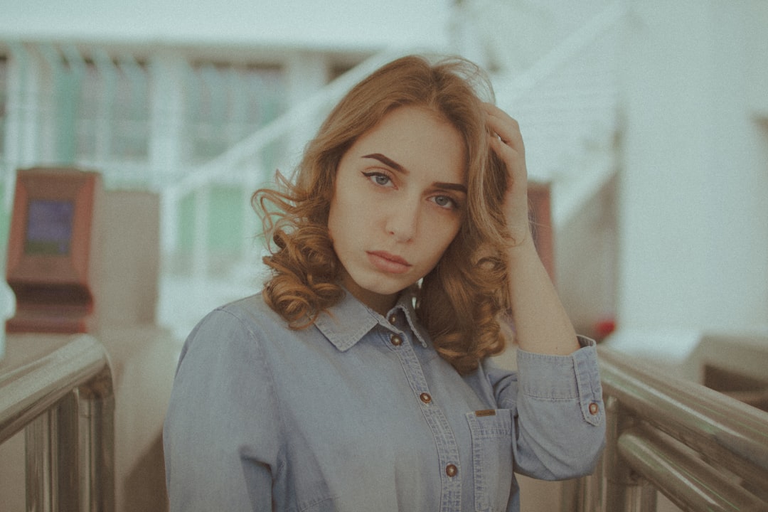 Photo denim shirt
